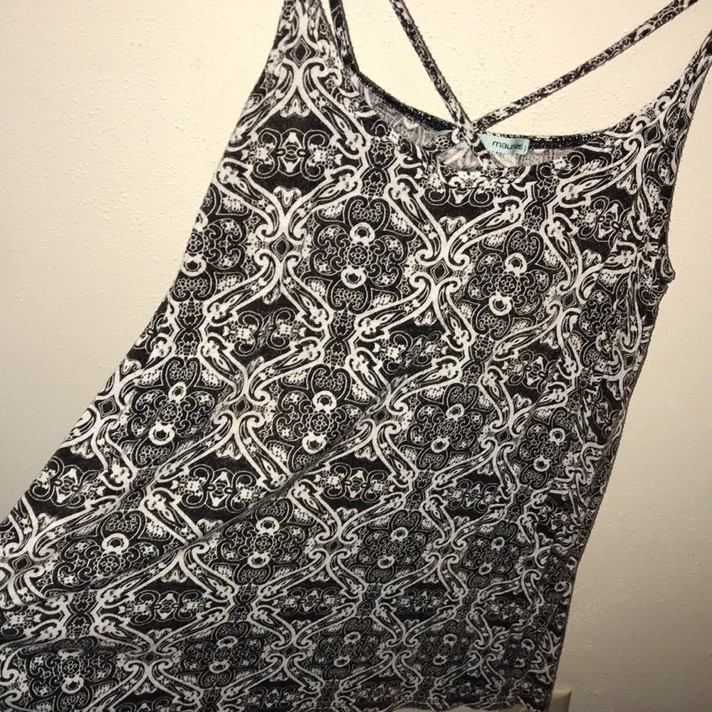 NWOT Patterned Tank Top from Maurices